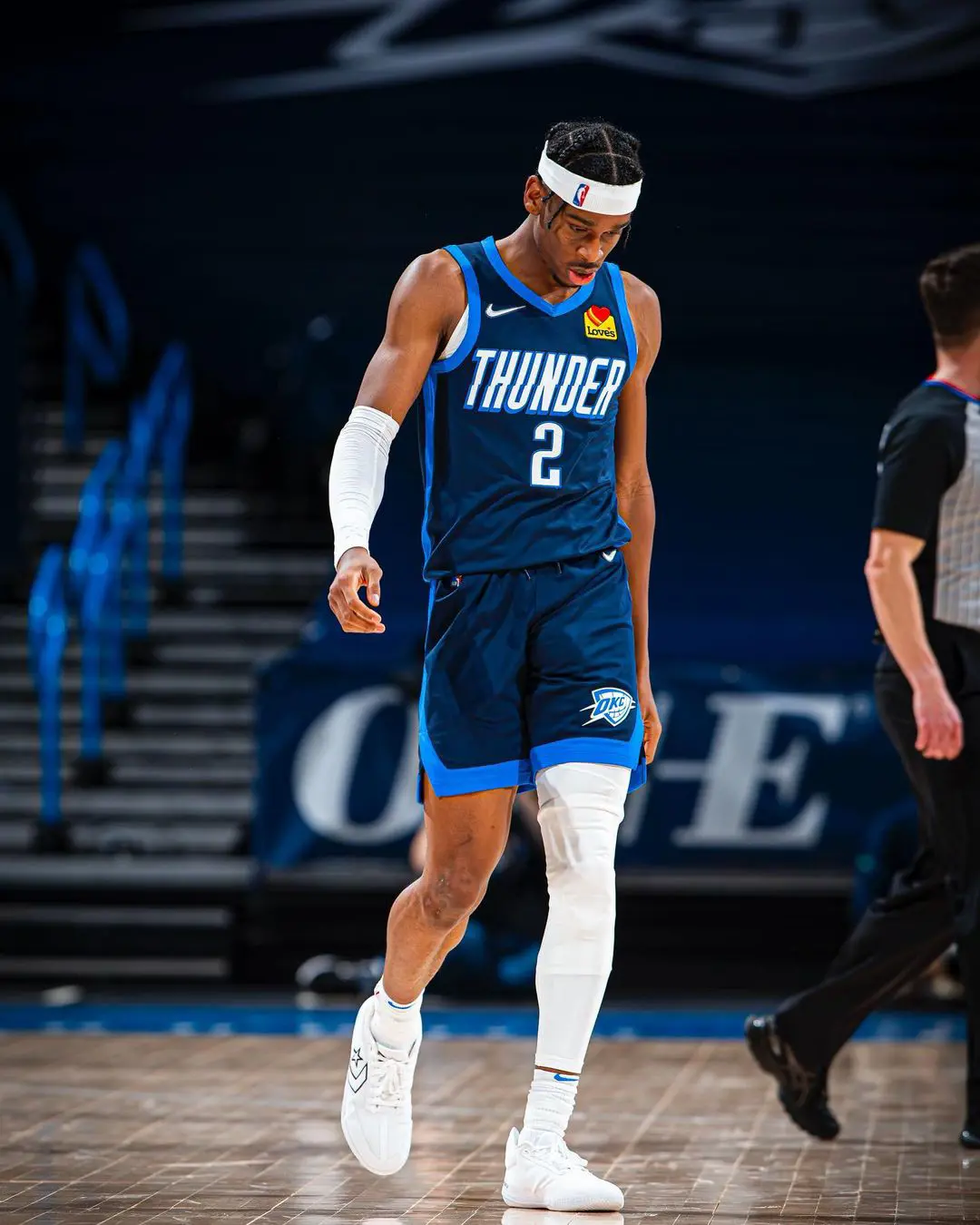 Shai Gilgeous-Alexander was traded from the LA Clippers to the Oklahoma City Thunders