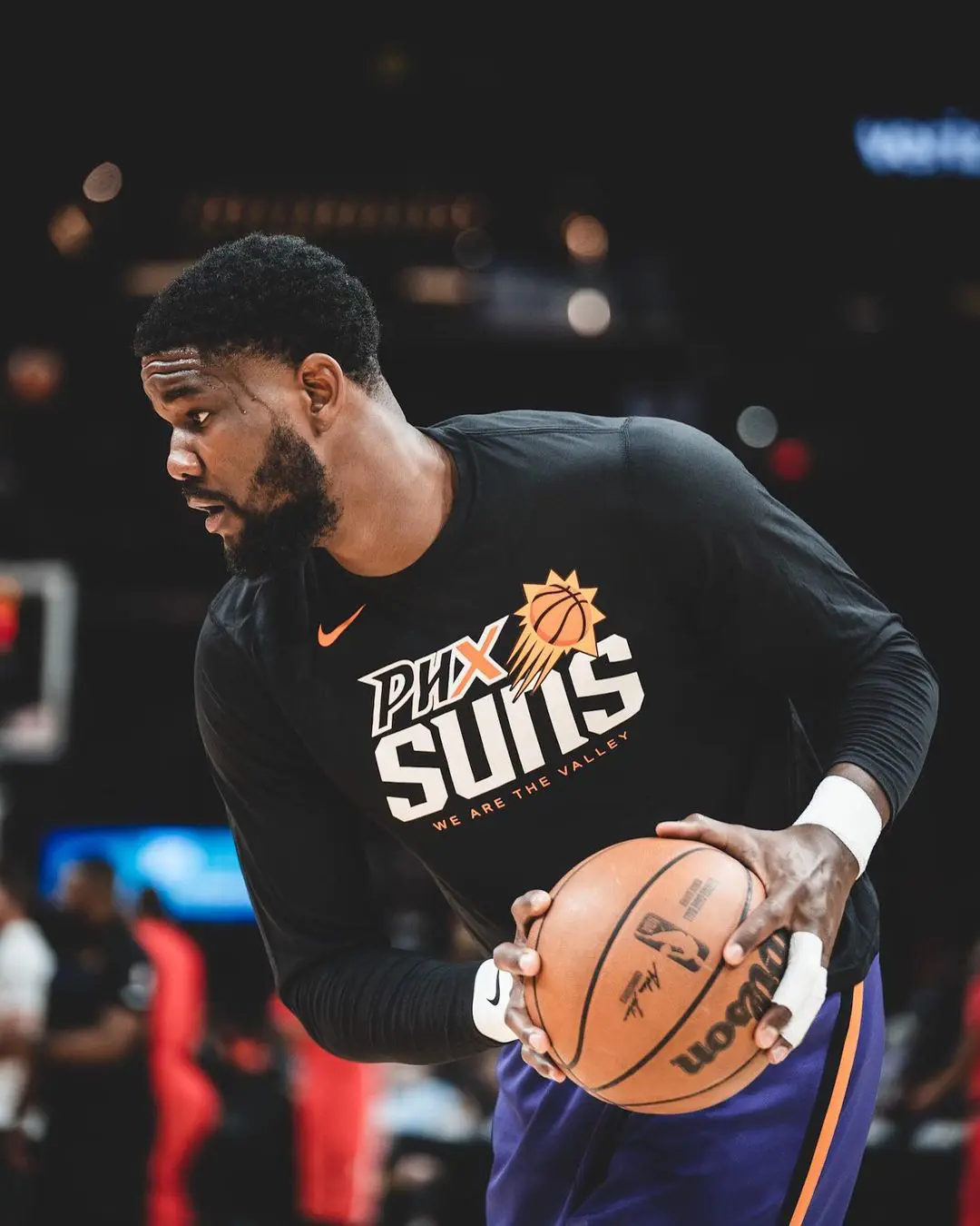 Deandre Ayton helped his team reach the 2021 NBA final 