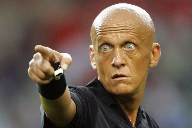 Italian Referee Pierluigi Collina refereed the 2022 World Cup final match between Brazil and Germany