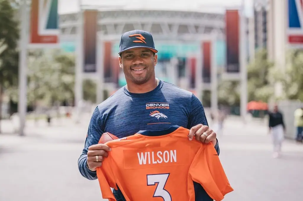 Russell Wilson is a football quarterback for the Denver Broncos of the National Football League (NFL). 