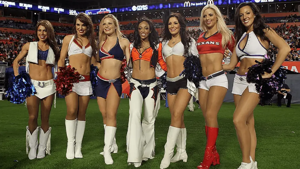 Cheerleaders add something extra to the game, making it more interesting for the viewers