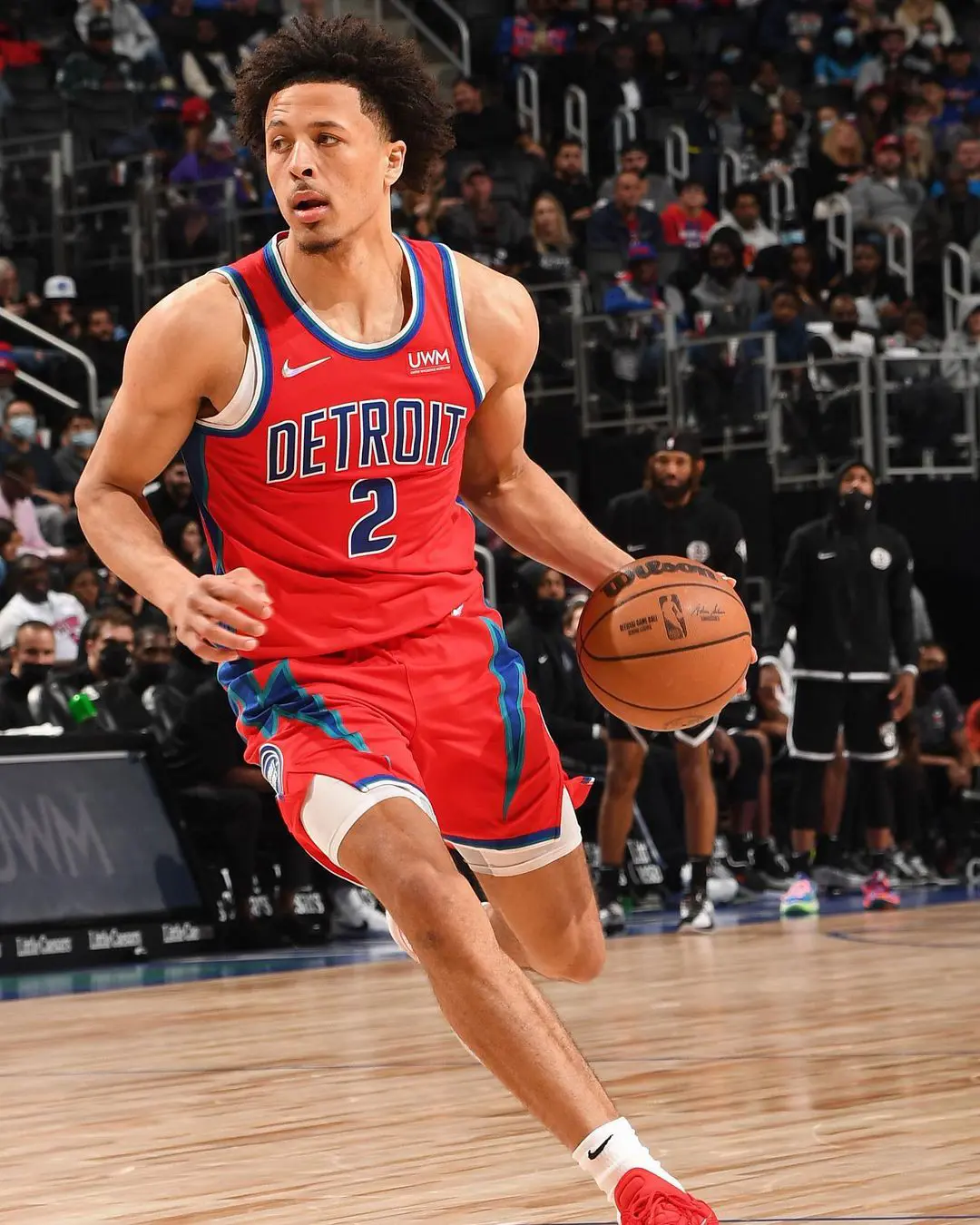 Cade Cunningham won the NBA rookie of the year award last season