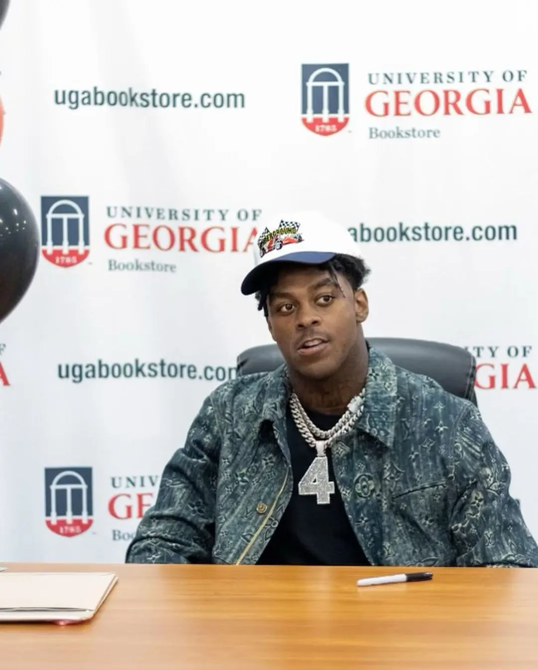 Tae Crowder at the University of Georgia in 2022, November 7