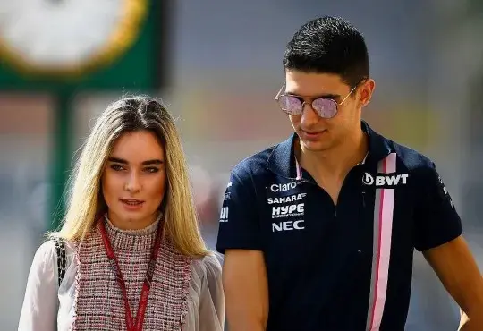 Esteban Ocon is dating business management student, Elena Berri.