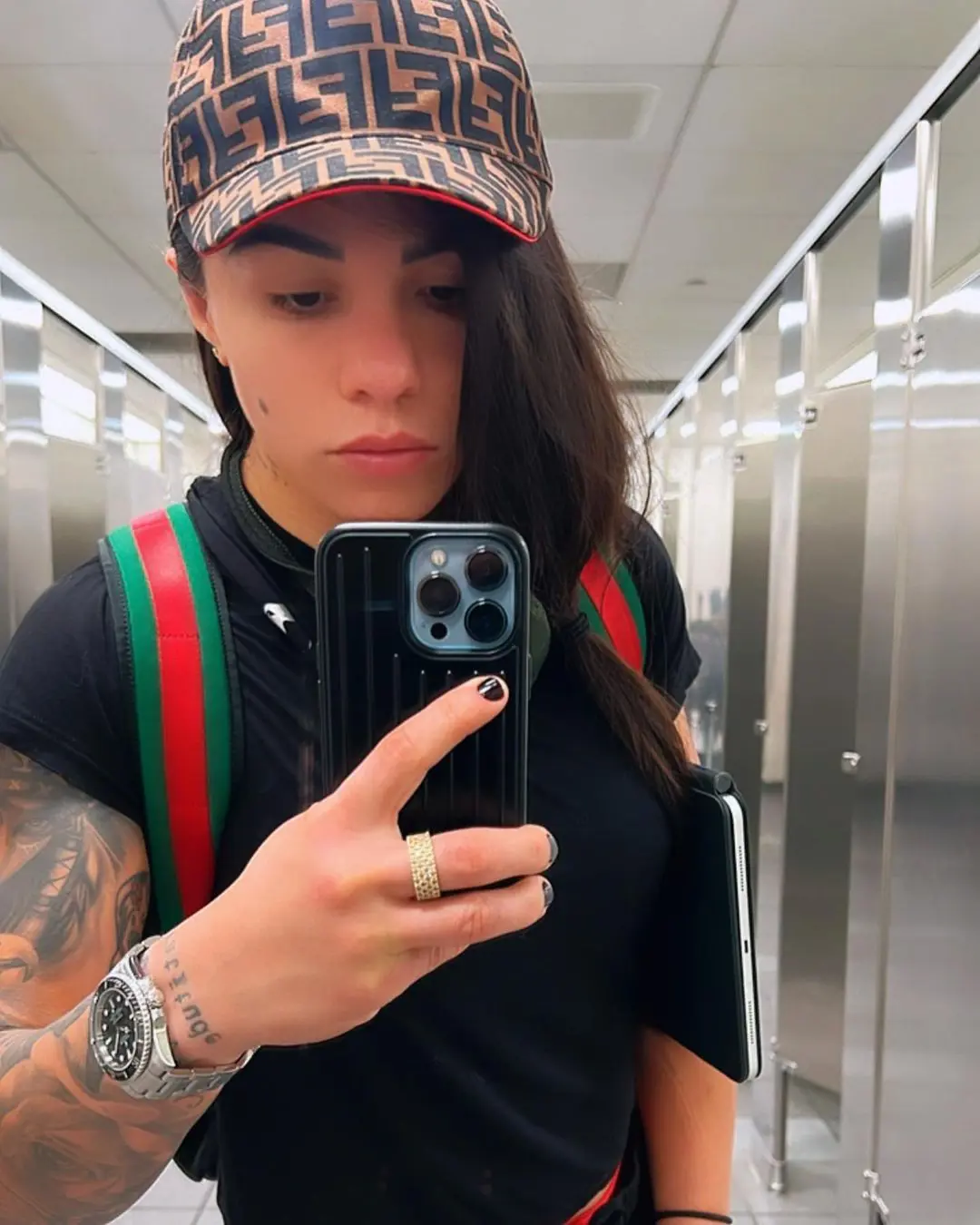 Picture of Claudia Gadelha on vacation in Thessaloniki, Greece, on August 28