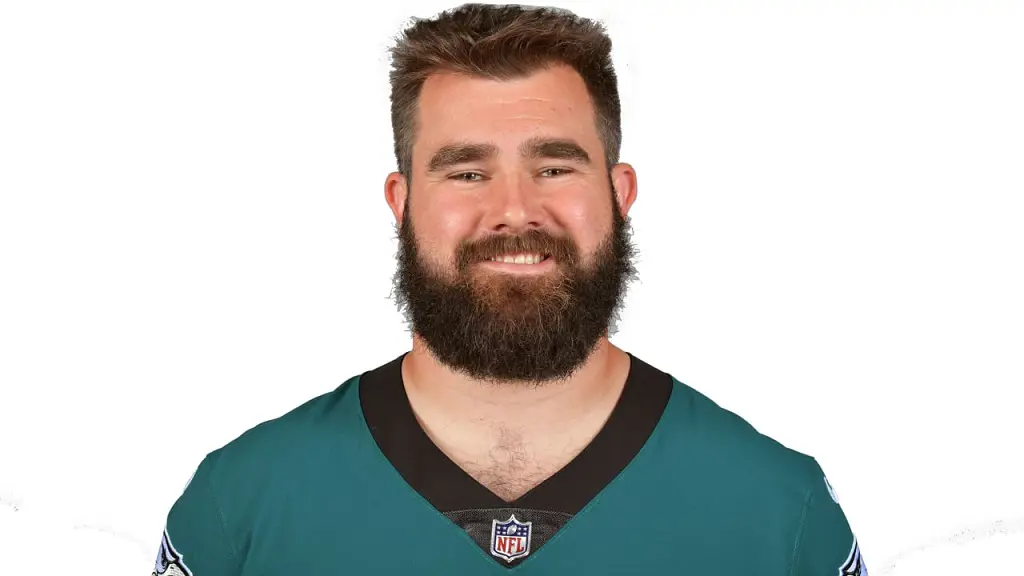 Jason Kelce is an American football center for the Philadelphia Eagles of the National Football League. 