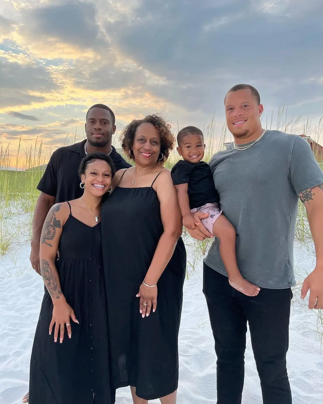 The Chubb family on a vacation.