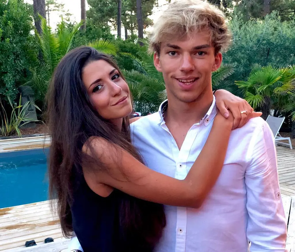 Katerina Berezina, a Ukrainian model, is now dating Pierre Gasly. 