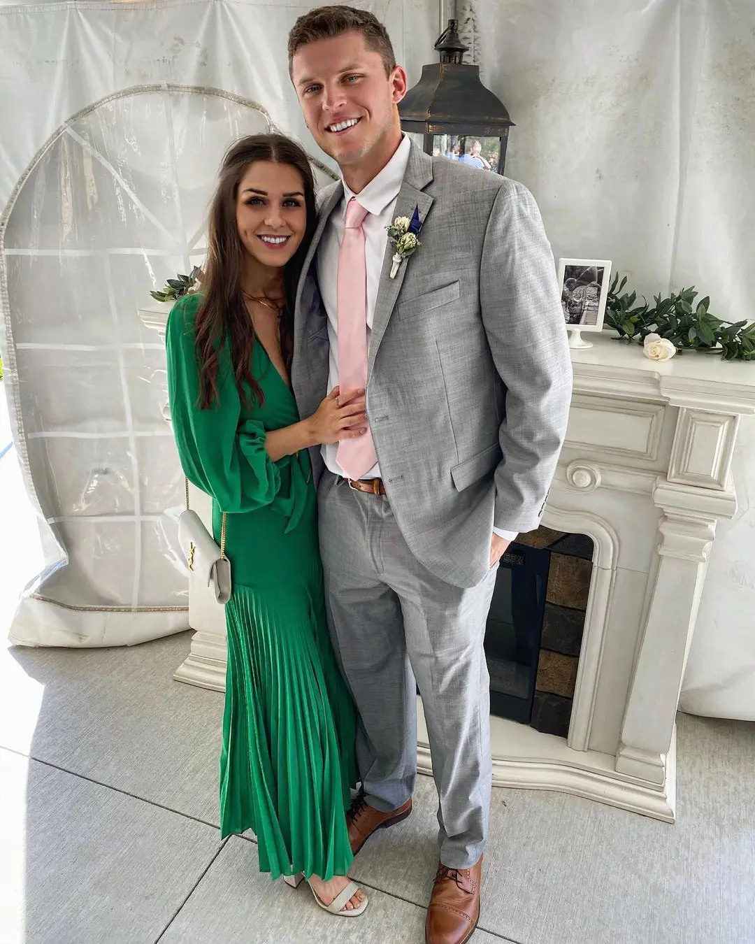 Brett Rypien and Laura Buck at the Kalispel Golf and Country Club.