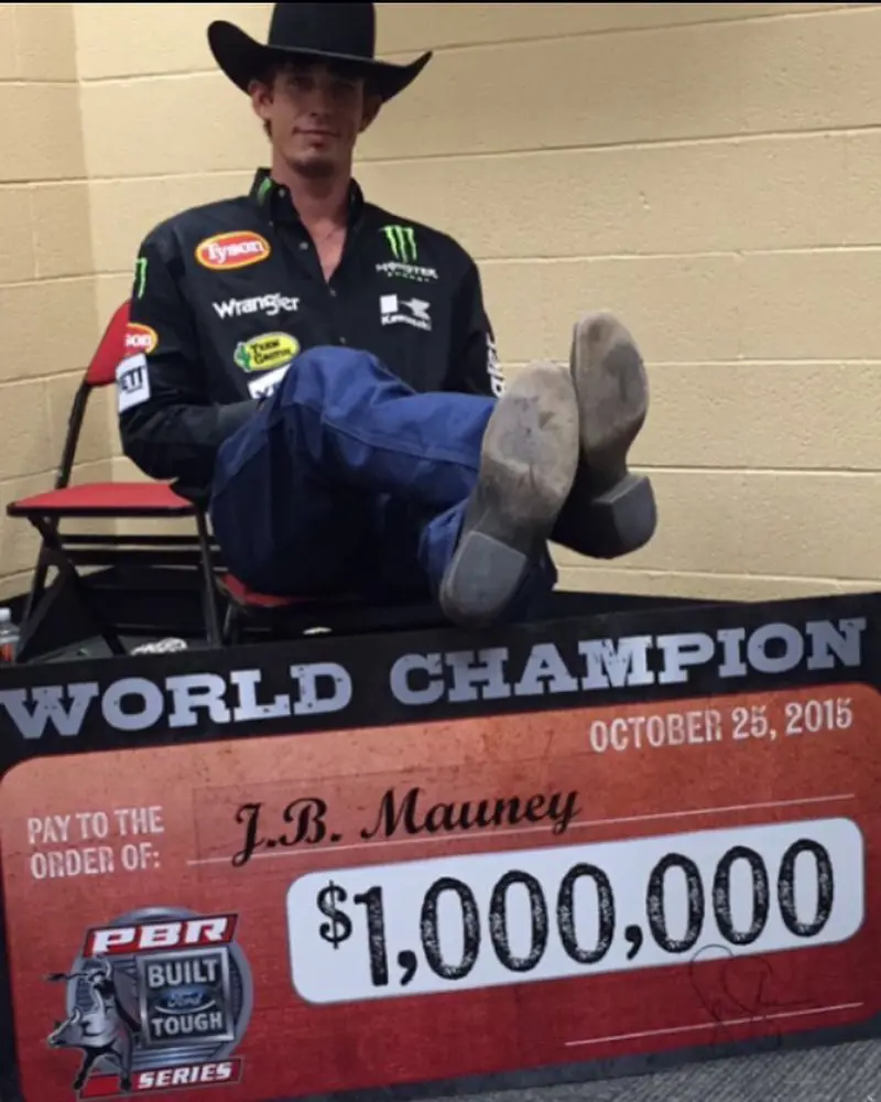 Jb compete at the Wrangler National Finals Rodeo after focusing on his PBR career.