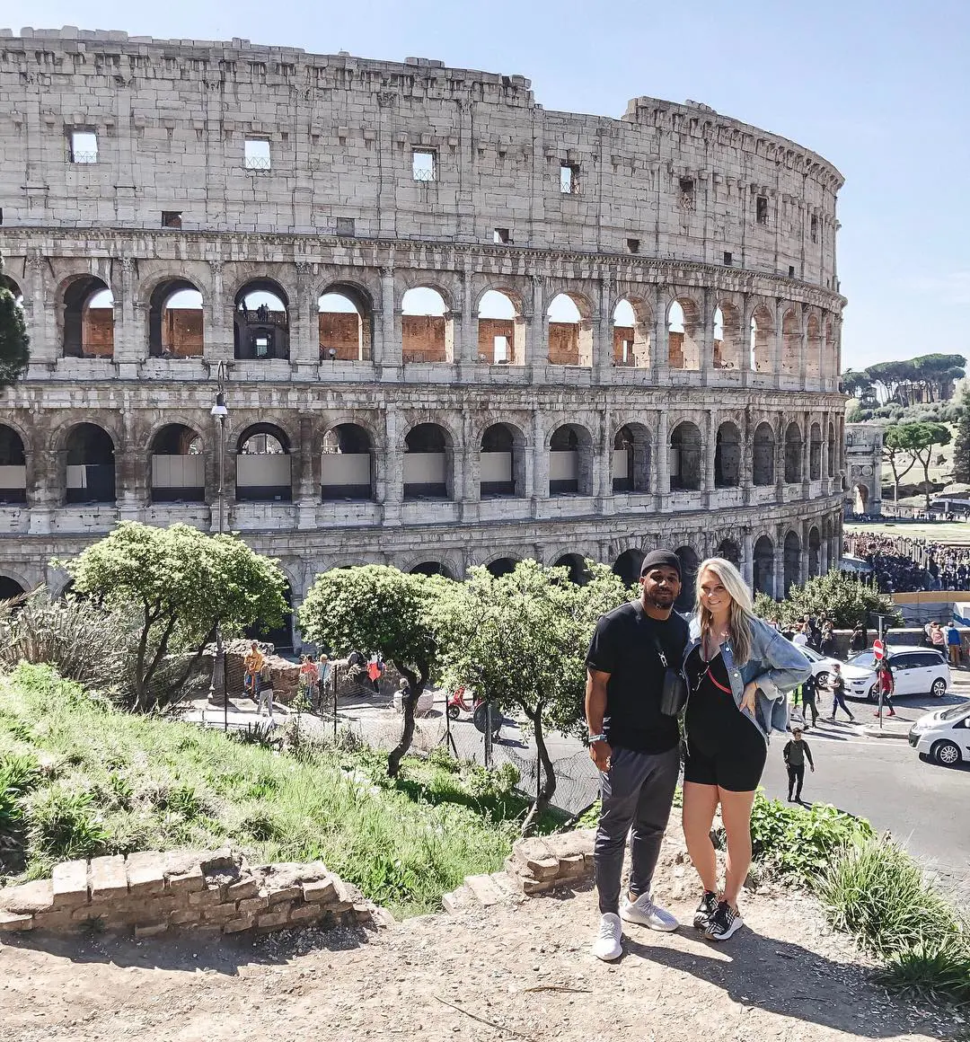 Quandre and Abby went to Rome, Italy in 2019