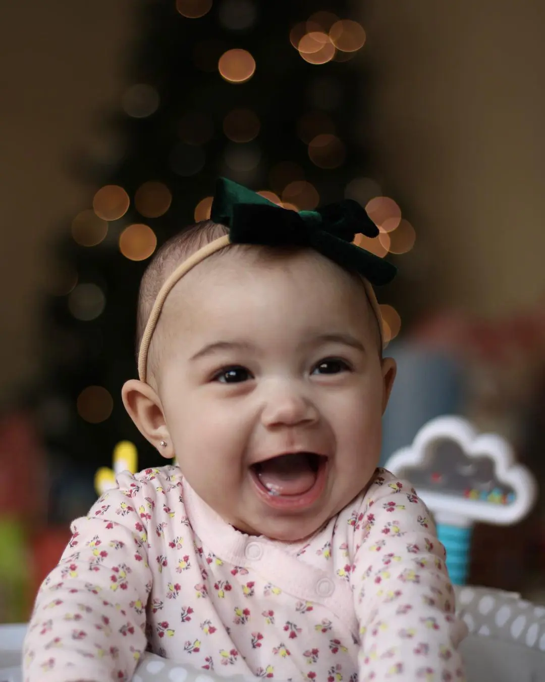 Ariya celebrated her first Christmas on December 25, 2019