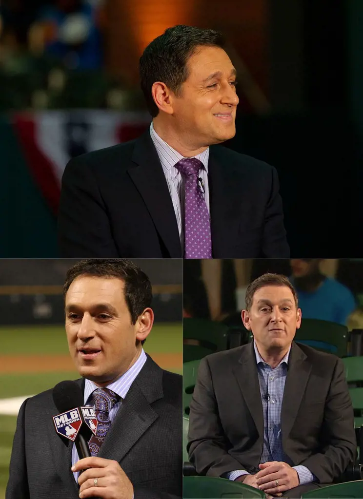 (Bottom Left) Matt Yallof reporting from Coors Field in 2009