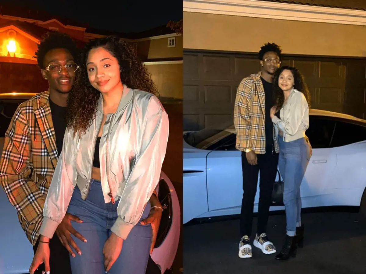 Fox and Recee on a date night in October 2019