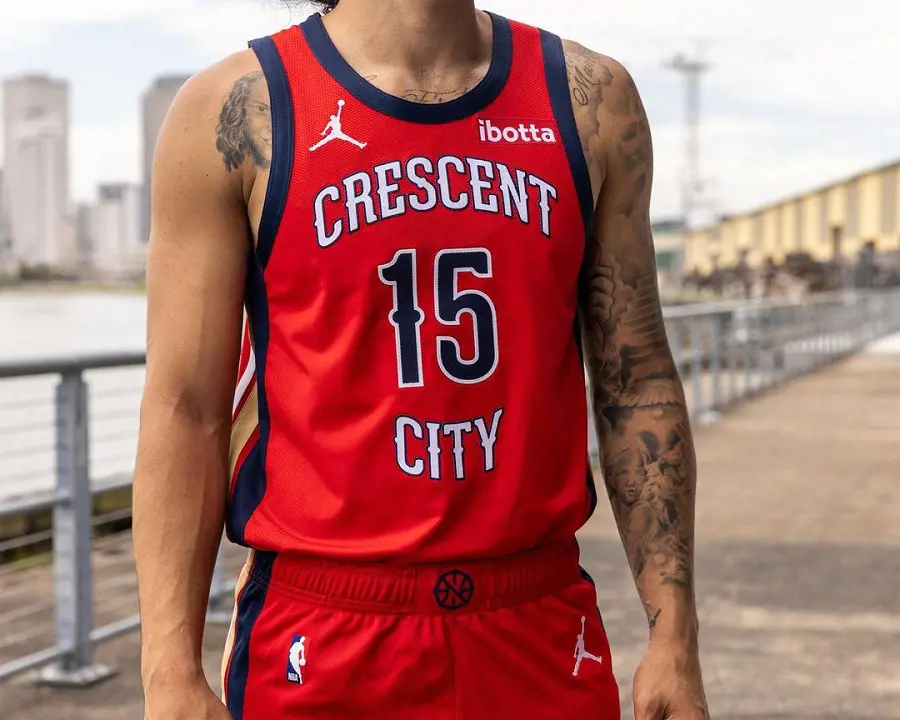 Pelicans released their Crescent City statement jerseys on August 1, 2023.