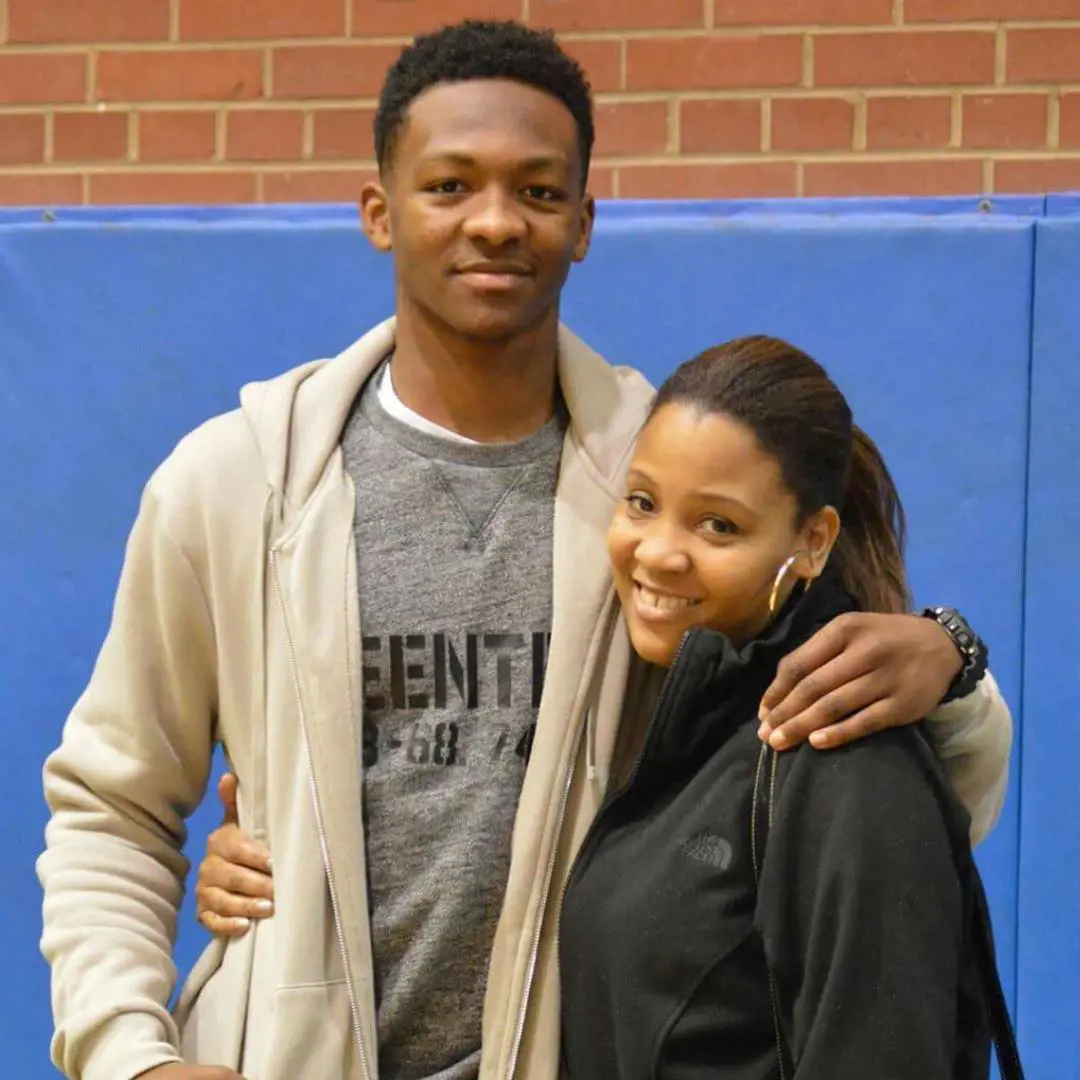 Former Virginia Tech QB Hendon with Wendy in January 2017