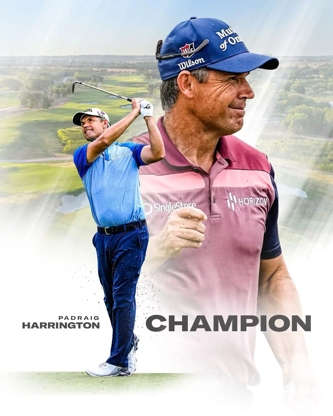 Harrington is the winner of 2022 US Senior Championship