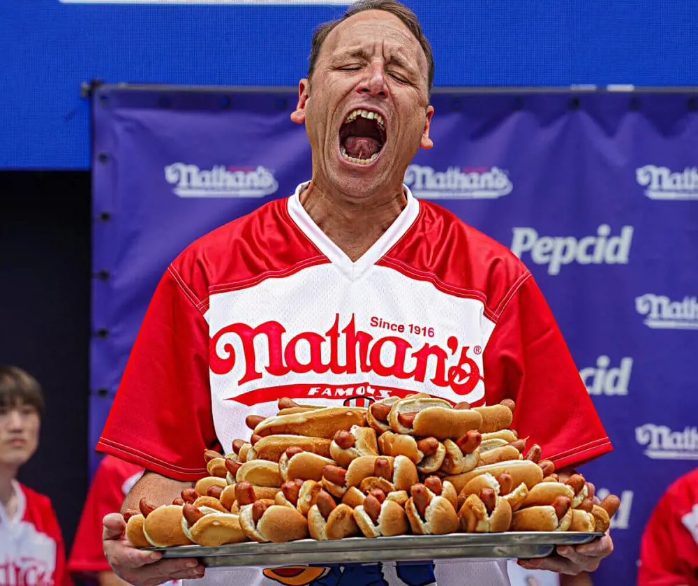 Joey Chestnut will be on the hunt for his 8th consecutive title.