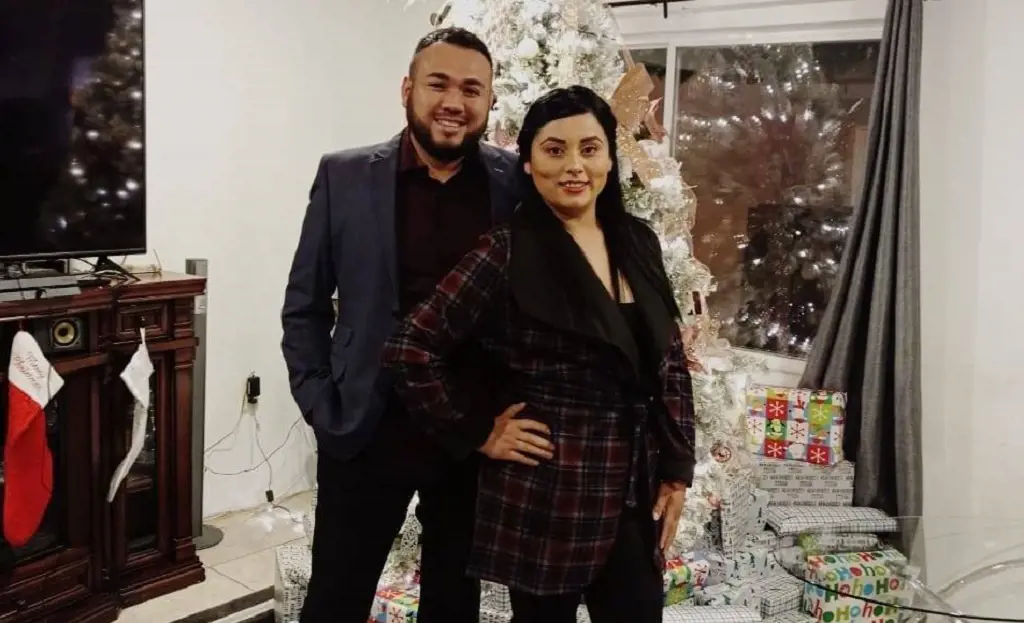 Jacqueline and Miguel Quiroz look adorable together. 