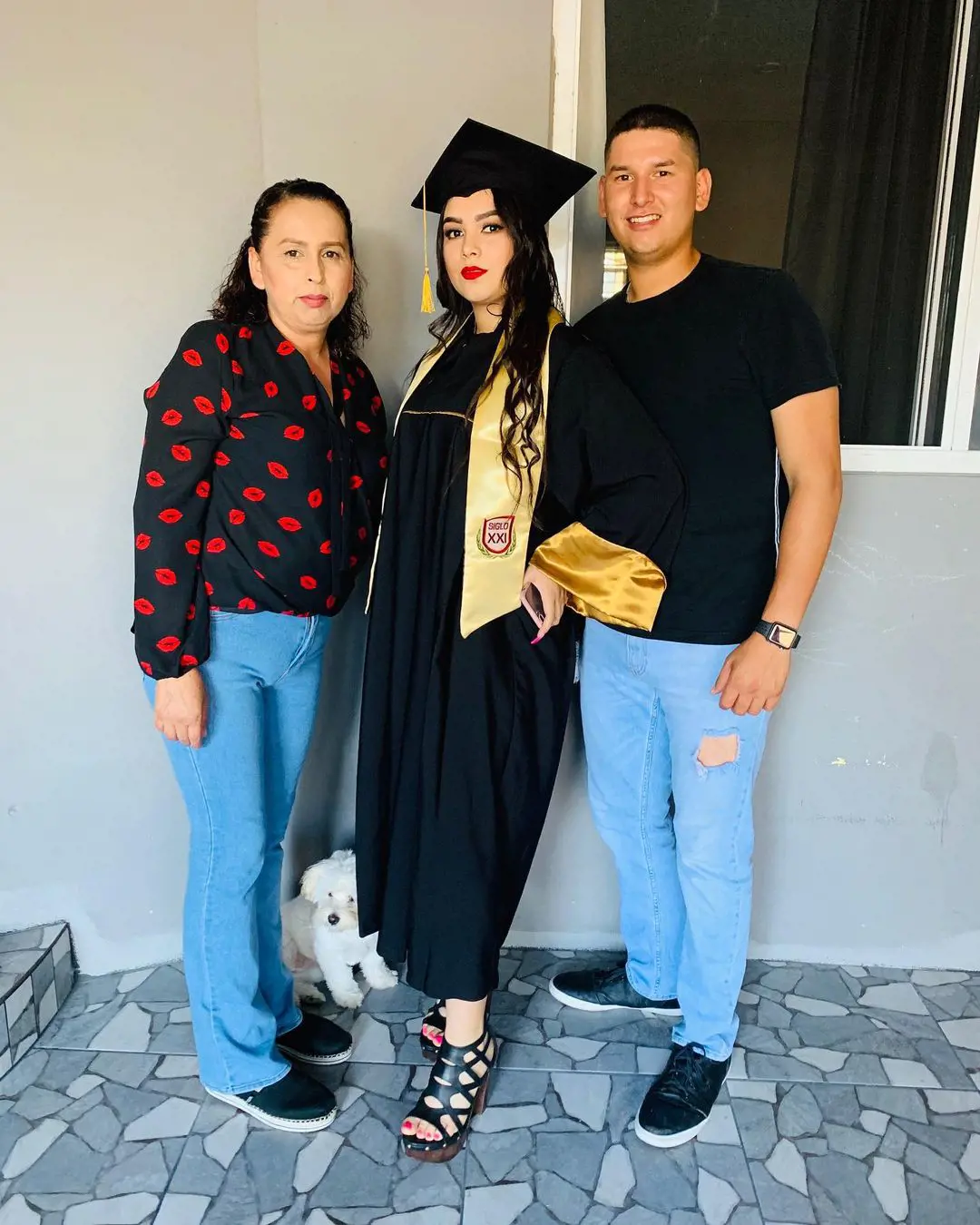 Jacqueline graduated in diploma on July 20, 2020. 