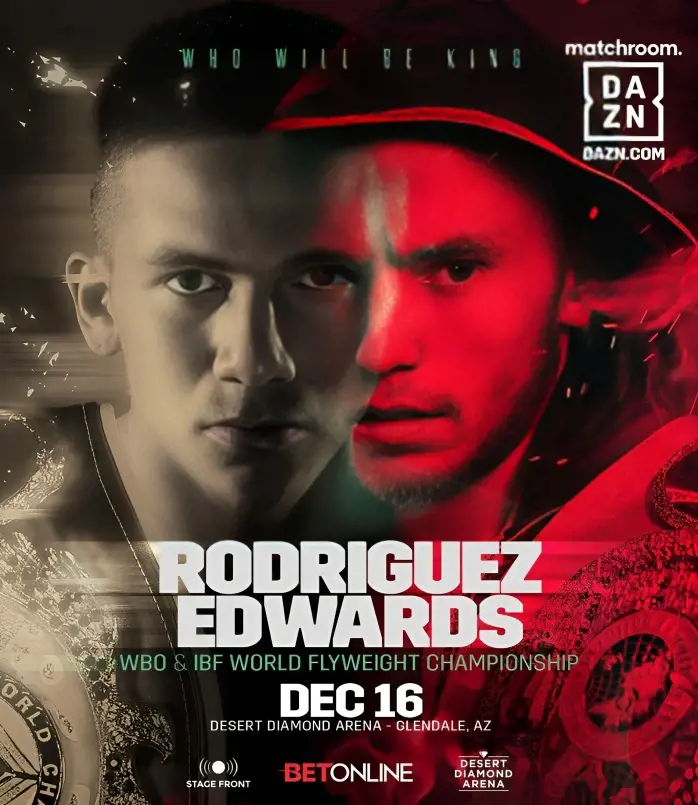 The WBO and IBF titles will be on the line when these two undefeated boxers face each other