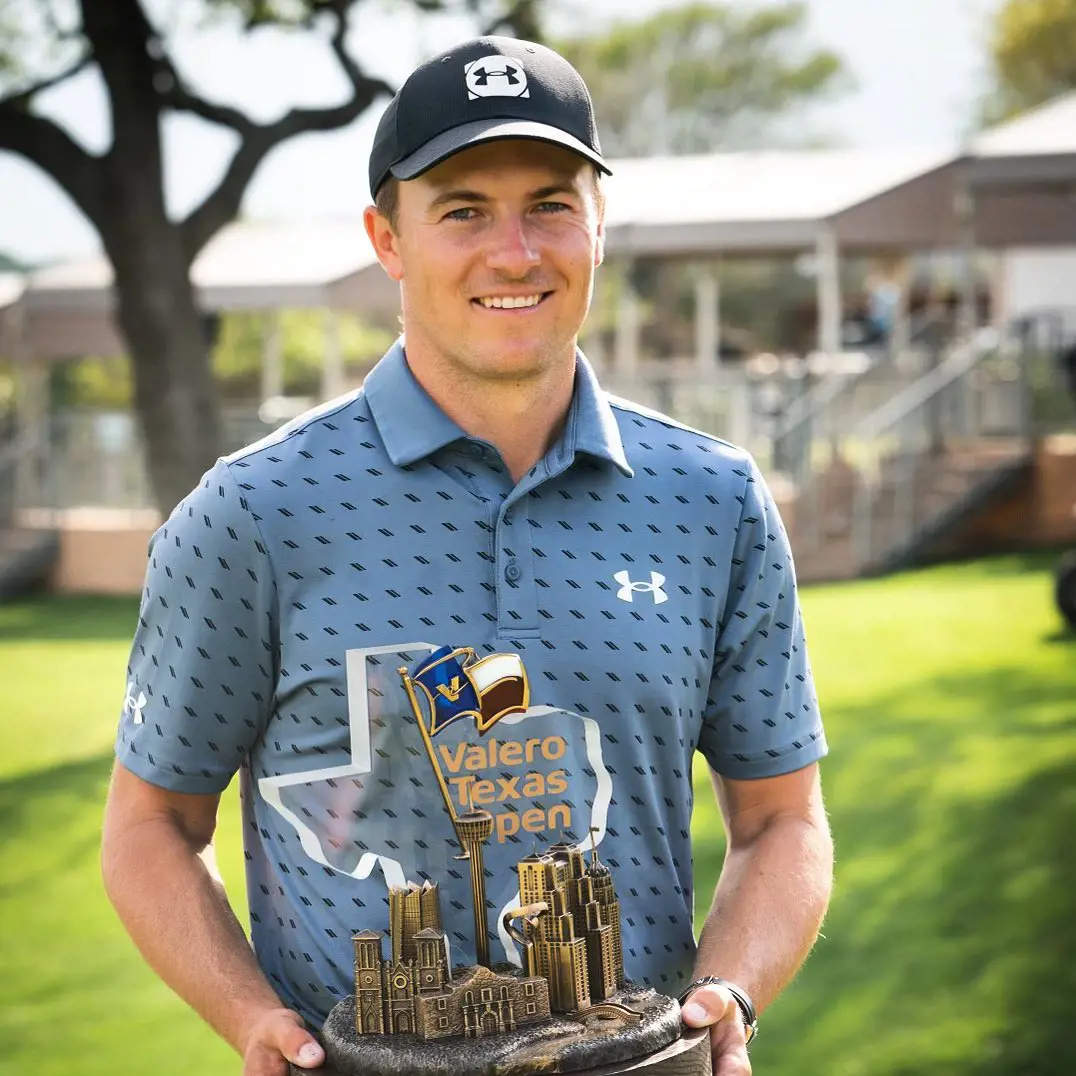 Jordan won Valero Texas Open on April 6, 2021. 