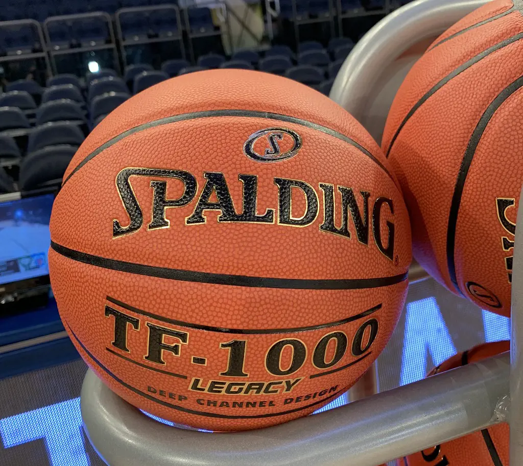 Legacy TF-1000 Basketball is Spalding's most popular production.