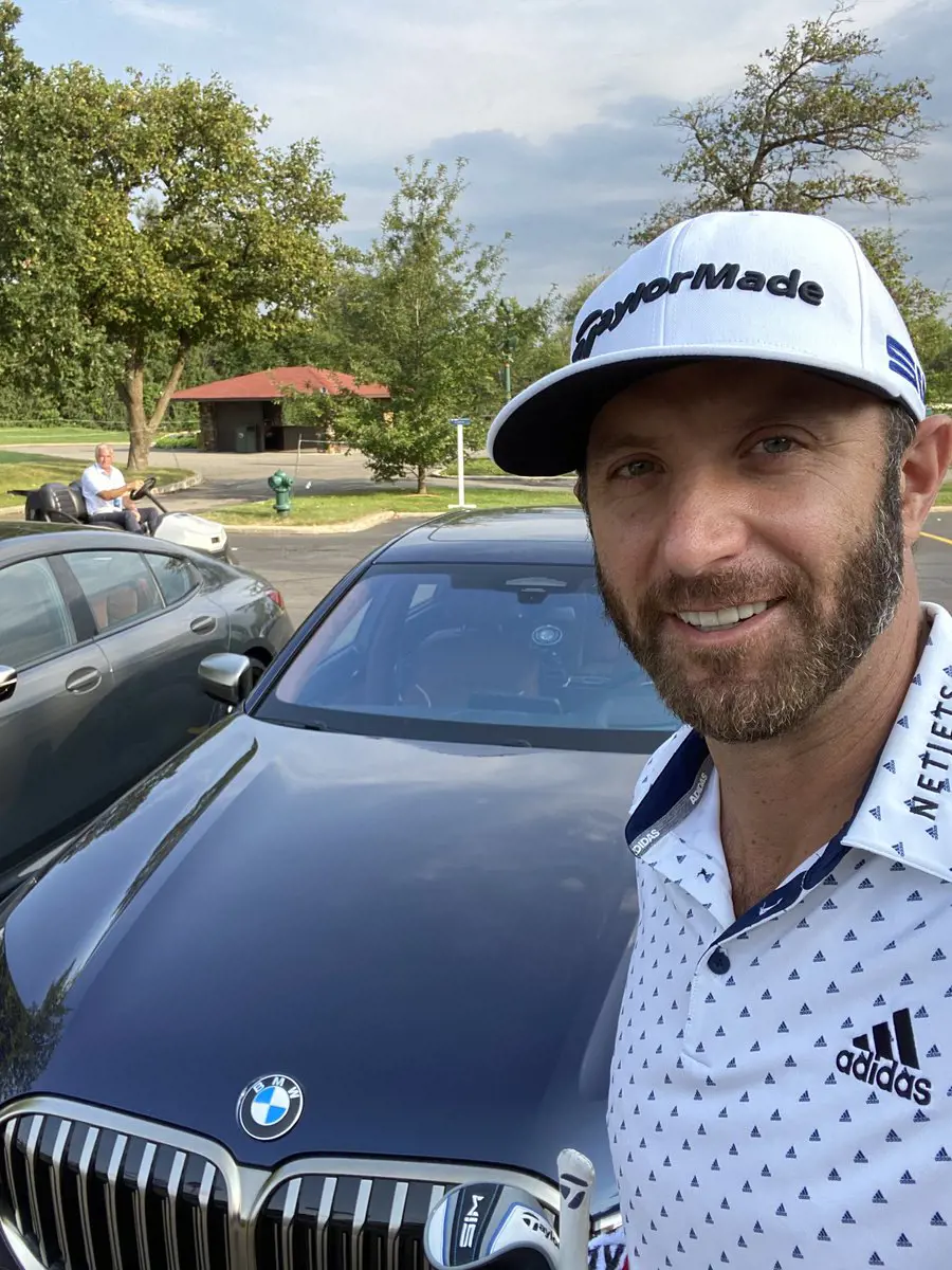 Dustin Johnson at BMW Championship in August 2020