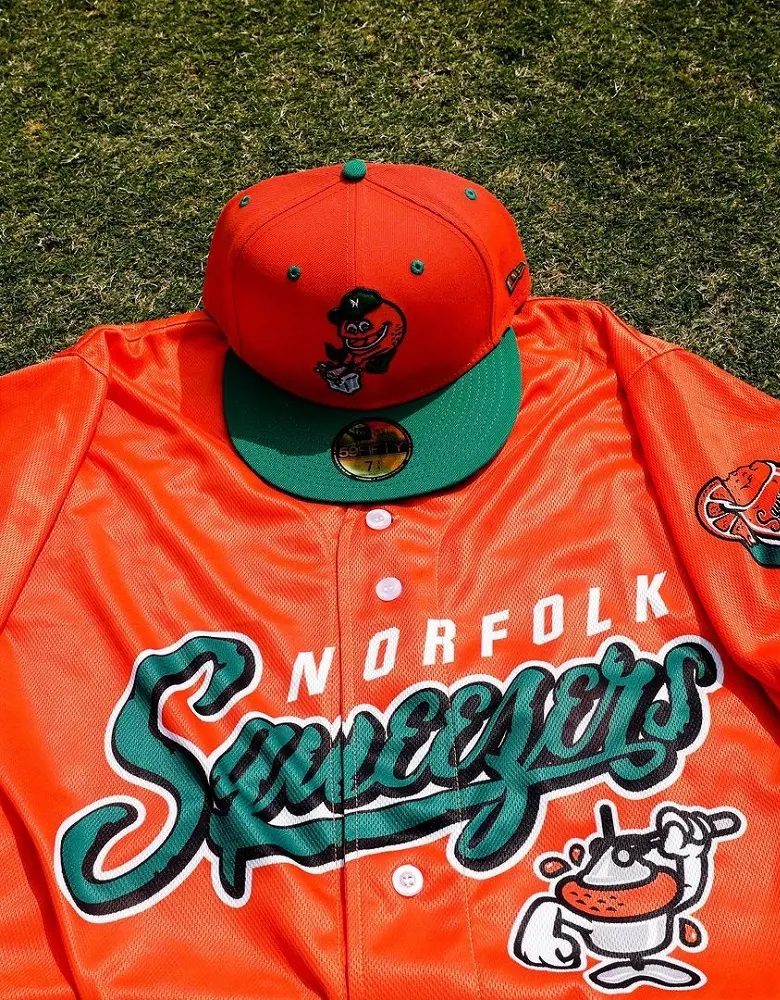 2022-23 season kit of the Norfolk Tides