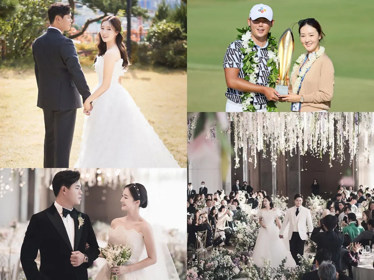 Photo Dump from Si Woo and Ji Hyun nuptials in December 2022