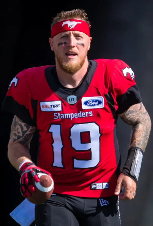 Mitchell stayed with the Stampeders from 2012 to 2022.