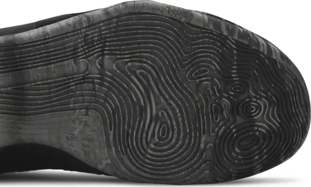 Nike Kobe 9 elite outsole pattern looks like a fingerprint. 