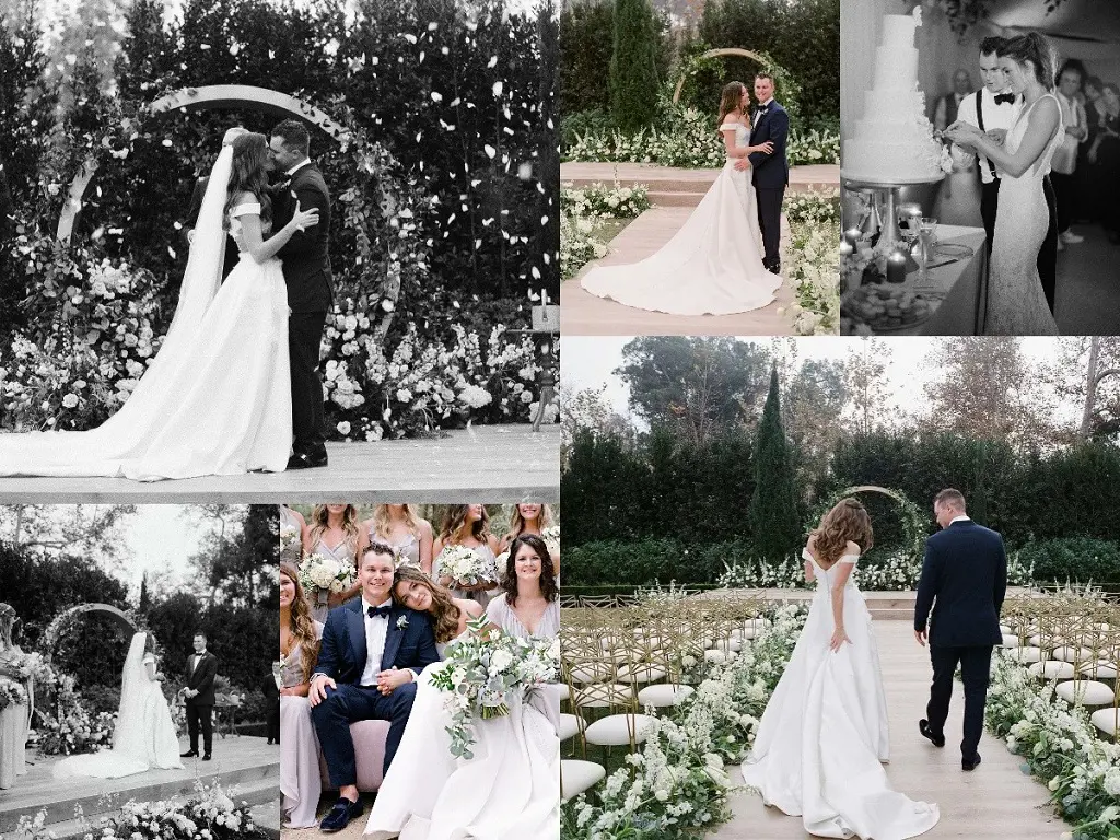 Joc and Kelsey got hitched at at the Villa Sevillano in Santa Barbara in 2018