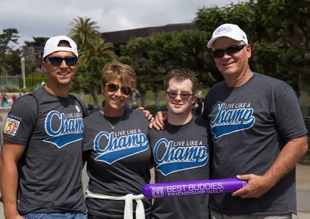 Tyger, Shelly, Champ and Stu in Palo Alto, California, on April 25, 2016