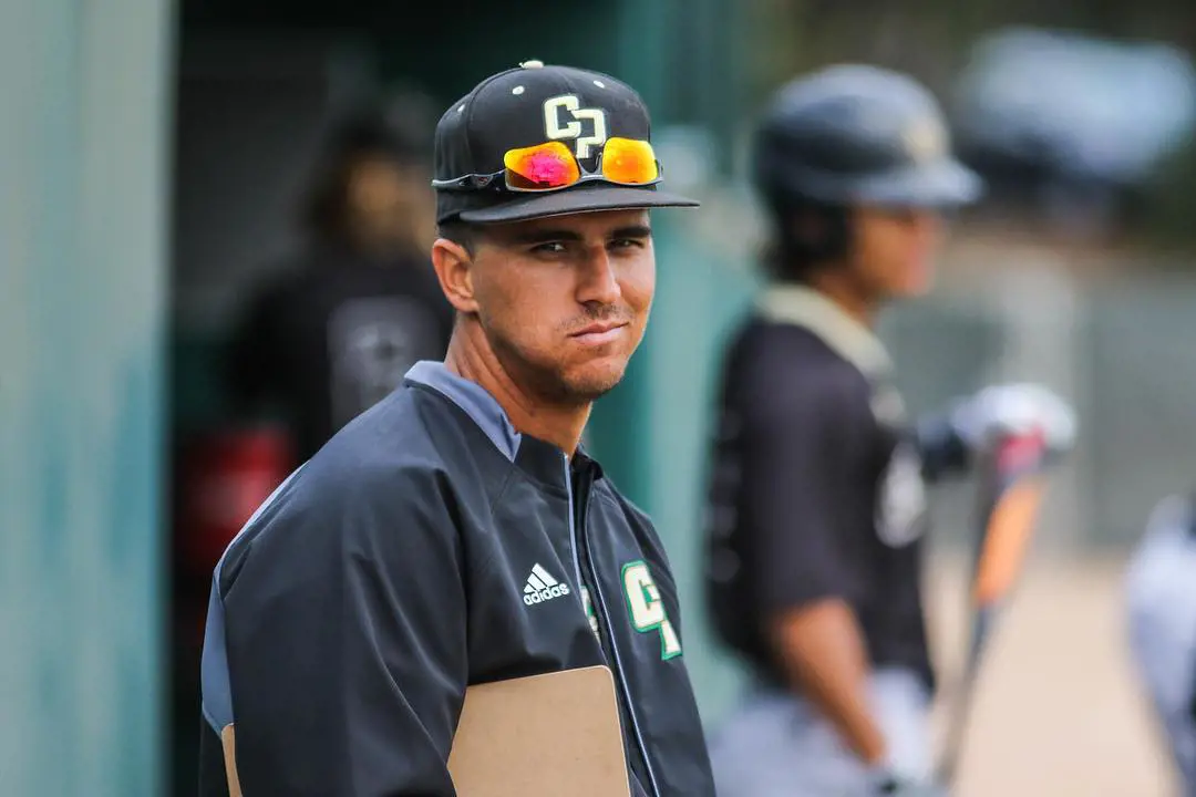 Tyger as a coach during Opening Day 18 in Surprise, Arizona, on February 16, 2018