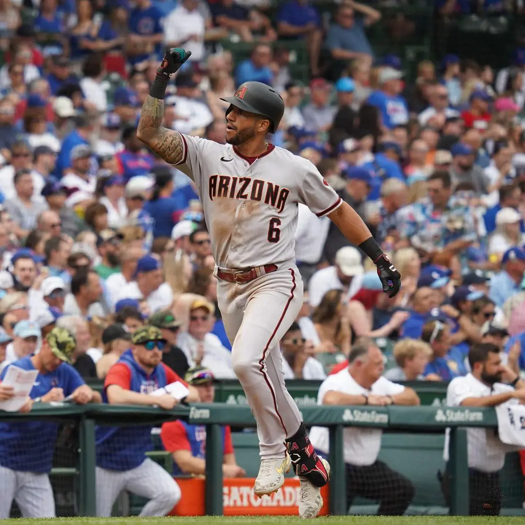 David while playing for the Diamondbacks in May 2022.