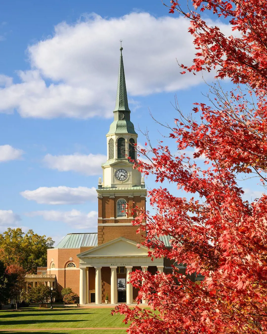 Wake Forest university is one of the Most Beautiful College Campuses in the country