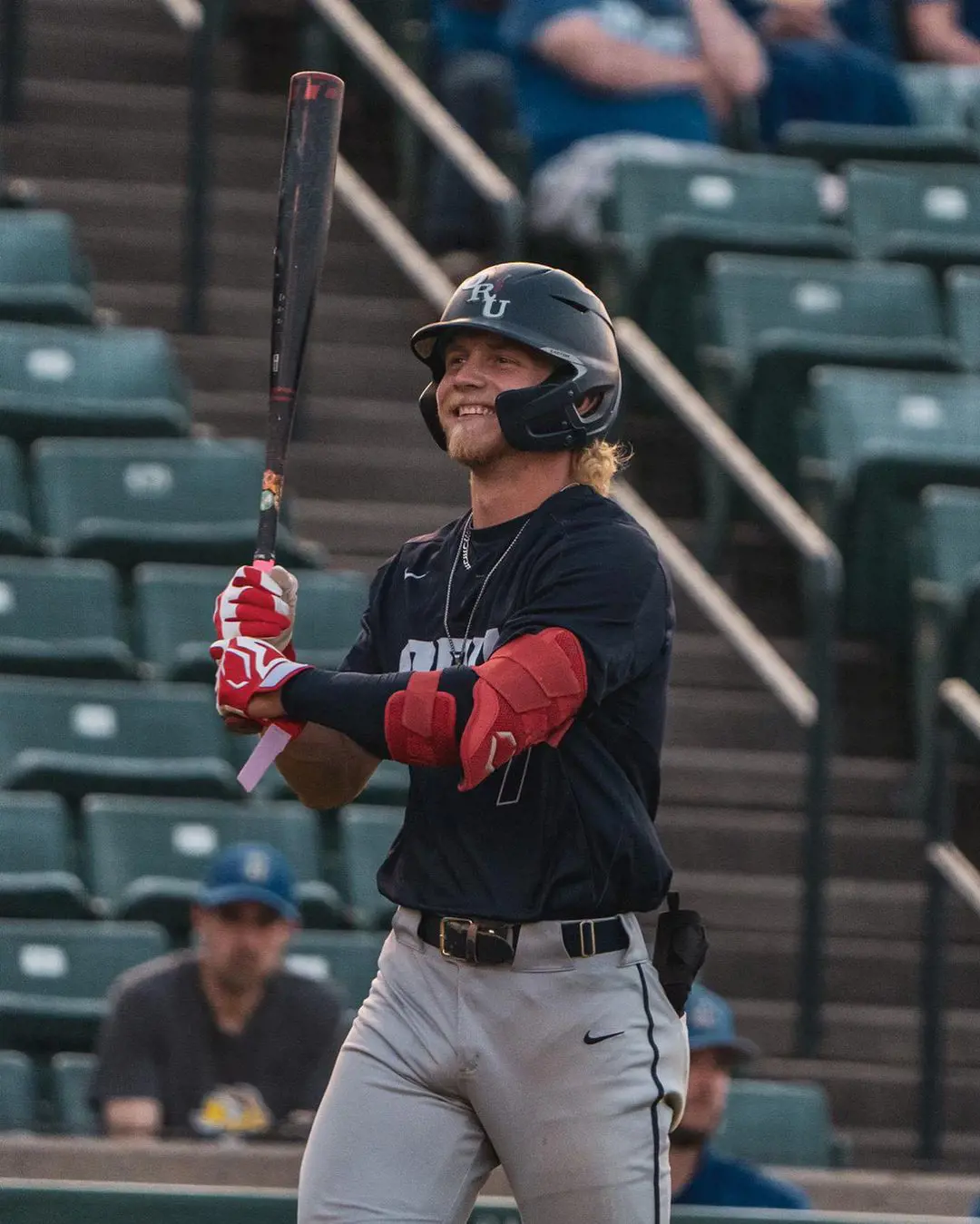 Jonah Cox has recorded 100 hits in a season for the Roberts.