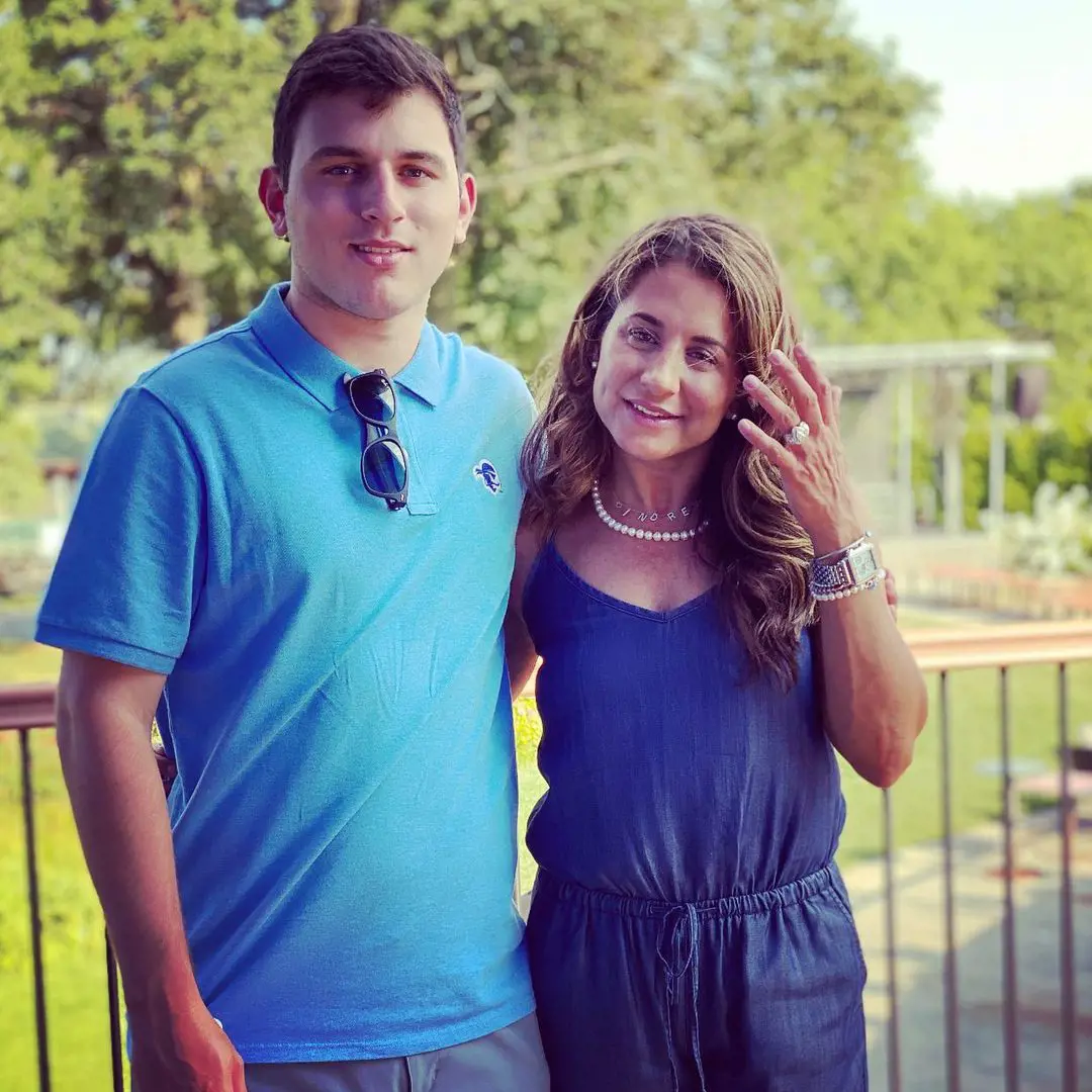 Danny looking cool in a blue t-shirt. Andrea wished happy birthday to Daniel through her Instagram account on July 1, 2021. 