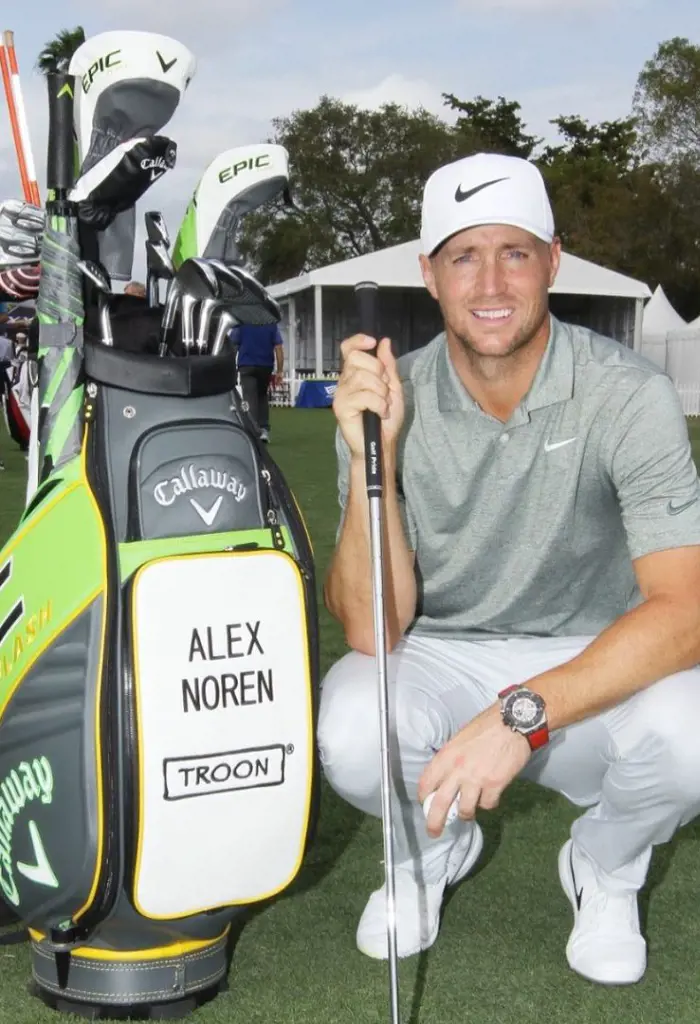 Alex has been a longtime sponsored golfer of Callaway Golf.