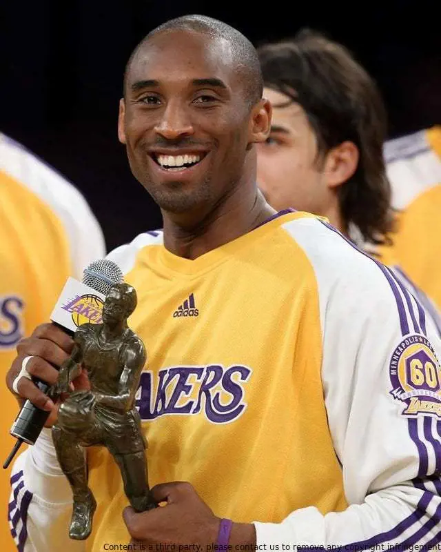 Late Kobe Bryant won his MVP award on February 08, 2004.