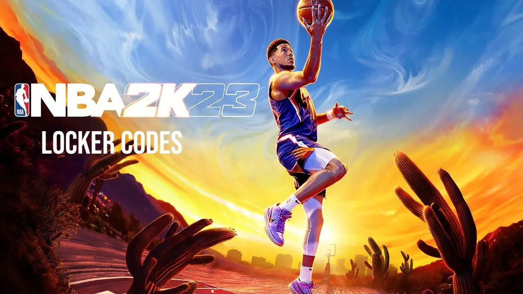 Three times NBA All-Star Devin Booker, the star guard of the Phoenix Suns, on the cover of NBA 2K23