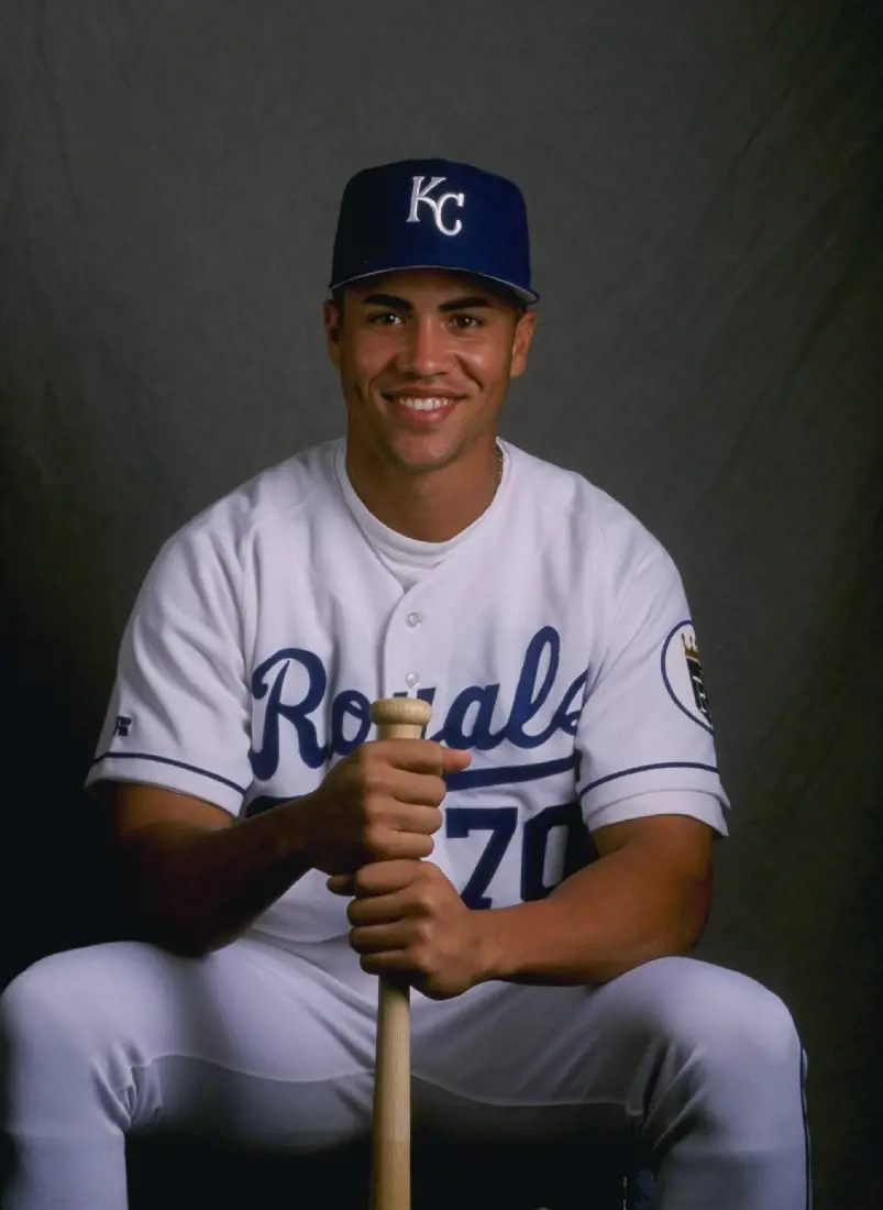 The 2017 World Series winner Carlos Beltran in his rookie season in 1998. 