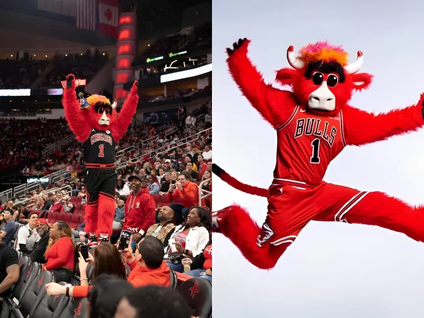 Benny the Bull was voted mascot of the year in 2015. 