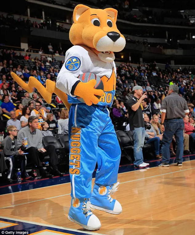 The Mountain Lion is NBA's most popular and funny mascot. 