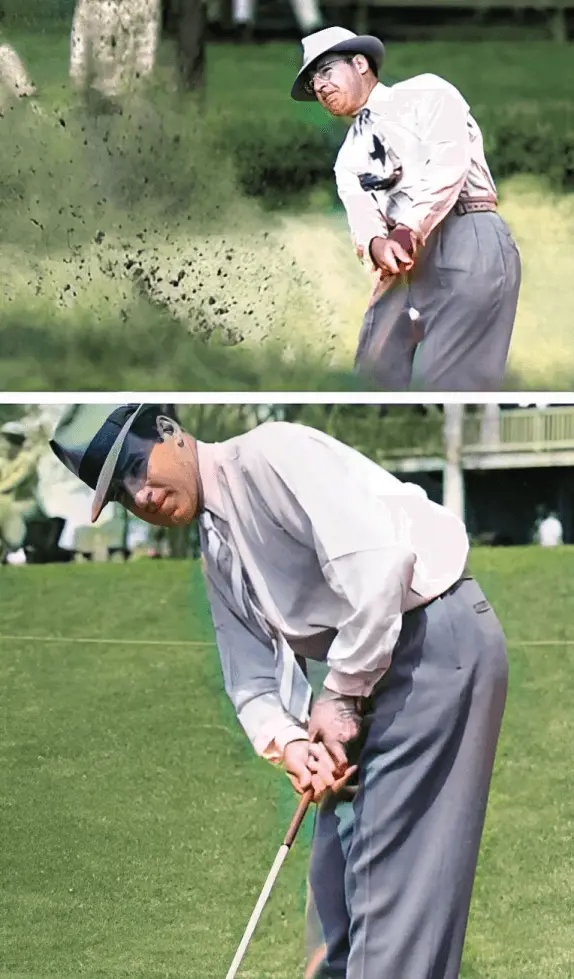 Cooper while playing at the Victory National Golf Tournament in August 1943.