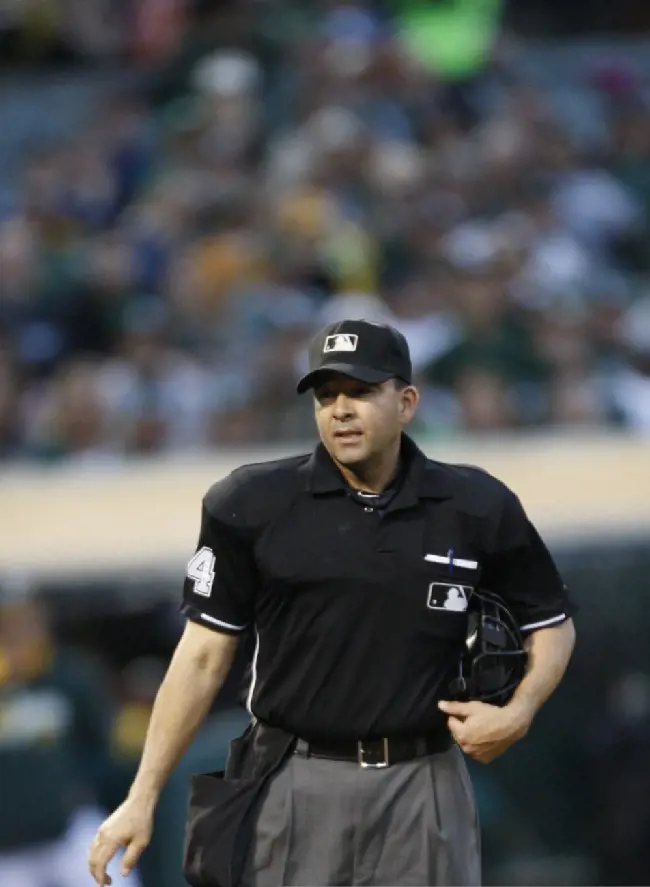 Campos during the game between the Detroit Tigers and the Oakland Athletics on 27 May 2014 in Oakland. (Photo by Michael Zagaris)