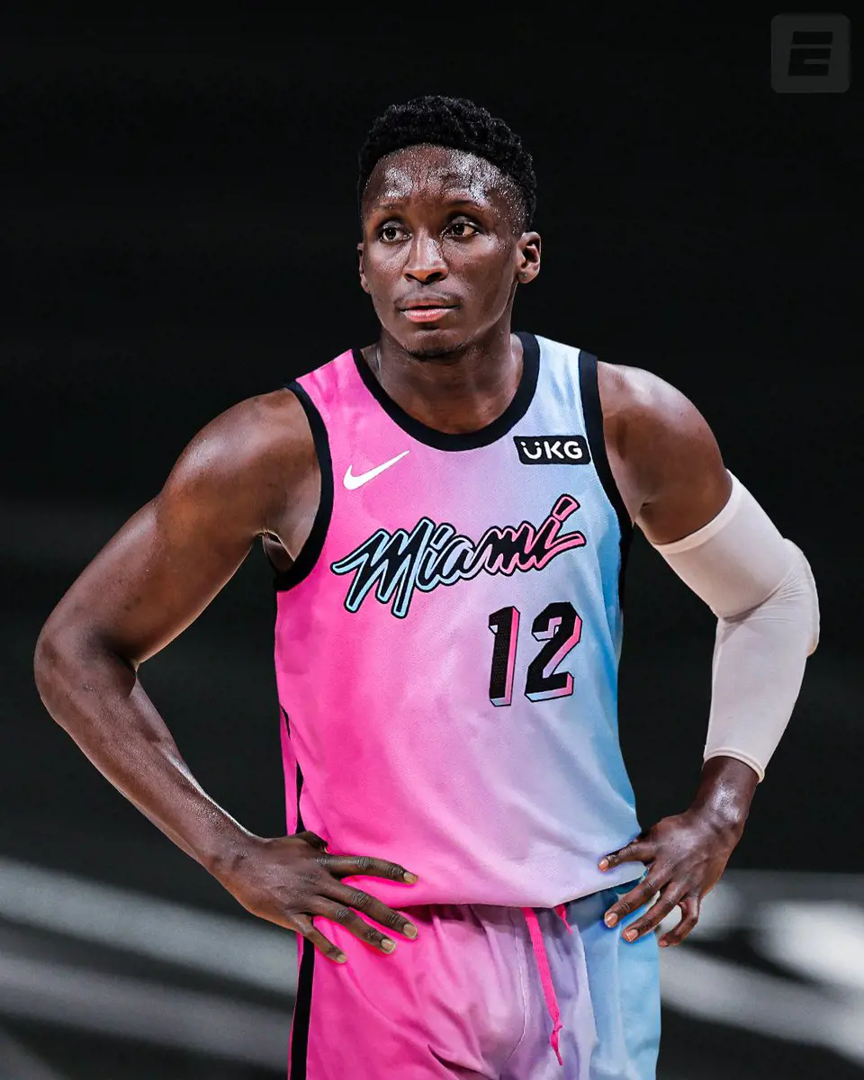 Victor Oladipo for the Miami Heat in October 2021