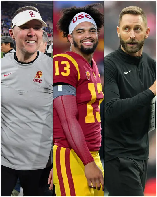 Kingsbury joins Lincoln Riley and Caleb Williams at USC Trojans men's football