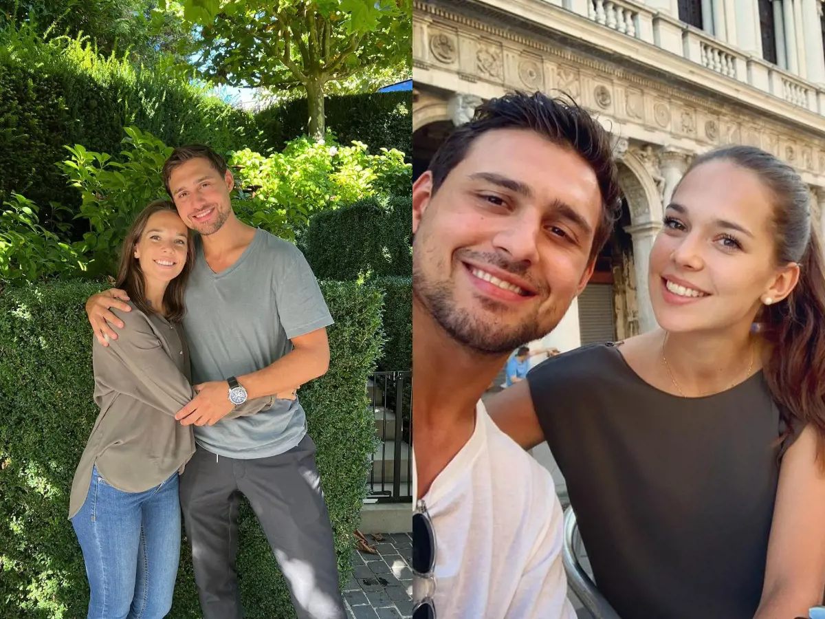 Nino and Cecilia at Piazza San Marco Venezia in 2019